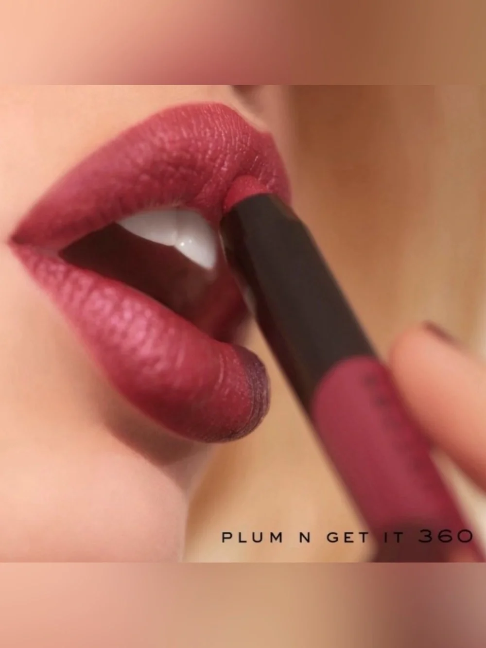 MARC JACOBS Creamy Lip Crayon, #360 Plum N Get It, NWT